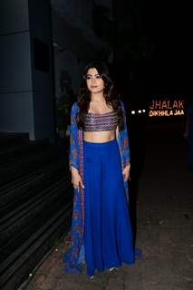 Rashmika Mandanna snapped on the set of  Jhalak Dikhhla Jaa 10 