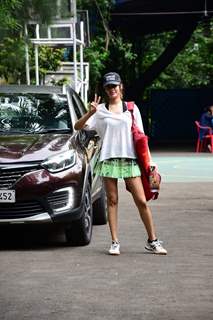 Rhea Chakraborty spotted in the city 
