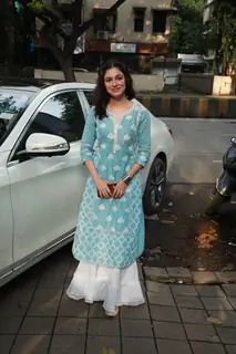 Divya Khosla Kumar spotted at Mahesh Bhatt office in Khar