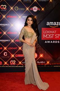 Tejasswi Prakash  grace the Lokmat Most Stylish Awards 2022