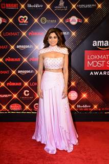 Shamita Shetty grace the Lokmat Most Stylish Awards 2022