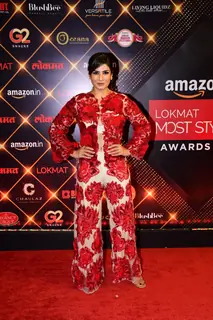 Raveena Tandon grace the Lokmat Most Stylish Awards 2022
