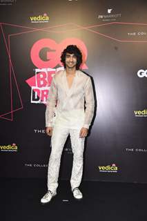 Shantanu Maheshwari snapped attending the GQ Best Dressed Awards 2022 in a all white ensemble