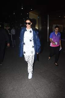 Deepika Padukone spotted at the Mumbai airport