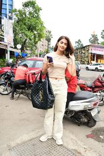 Pooja Hegde spotted in the city 