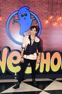 Ishaan Khatter kept it stylish in a tie dye shirt at the trailer launch of Phone Bhoot