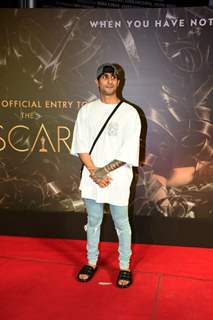 Prateik Babbar grace the special screening of Chhello Show