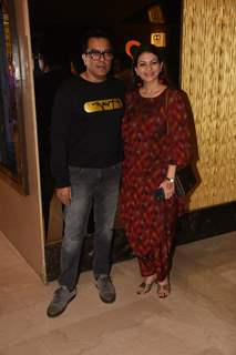 Vishwaas Paandya, Prachi Shah spotted at screening of DoctorG 