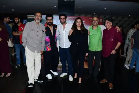 Shishir Sharma, Harrdy Sandhu, Parineeti Chopra, Rajit Kapur spotted at screening of Code Name Tiranga 
