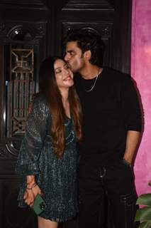 Mohit Malik and Addite Malik clicked at Addite Malik’s birthday bash last night
