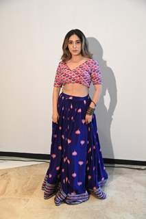 Neha Bhasin ramp walk as a showstoppers on Day 3 of the Lakme Fashion Week 2022 