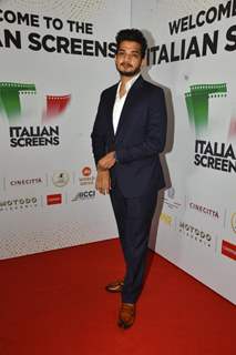 Munawar Faruqui spotted at the Welcome To The Italian Screens event at Jio World Drive 