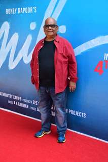 Satish Kaushik spotted at the trailer launch of  Mili