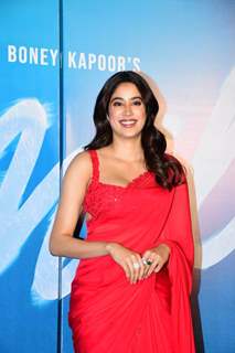 Janhvi Kapoor spotted at the trailer launch of  Mili