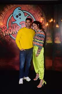 Katrina Kaif, Siddhant Chaturved snapped promoting their upcoming film PhoneBhoot at JW Marriott in Juhu