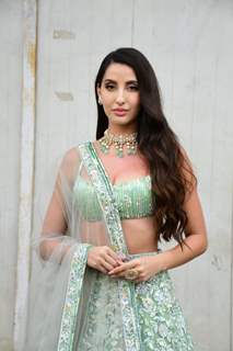 Nora Fatehi spotted on the set of Jhalak Dikhlaa Jaa 10 