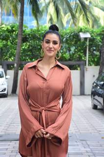 Sonia Rathee spotted promoting upcoming film Tara Vs Bilal at T-Series office in Mumbai 