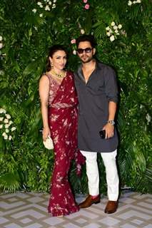 Soha Ali Khan, Kunal Kemmu attend Kriti Sanon’s Diwali bash