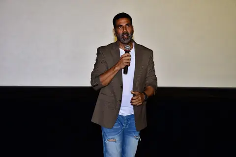 Akshay Kumar snapped for song launch of Ram Setu