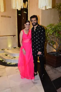 Genelia D'Souza, Riteish Deshmukh clicked at the Manish Malhotra's Diwali Party 