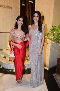 Navya Naveli Nanda, Shanaya Kapoor clicked at the Manish Malhotra's Diwali Party 