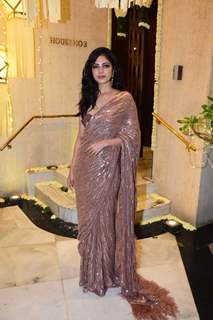 Malavika Mohanan clicked at the Manish Malhotra's Diwali Party 