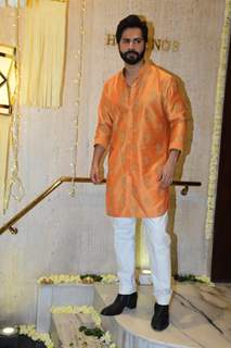 Varun Dhawan  clicked at the Manish Malhotra's Diwali Party 