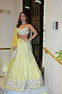 Bhumi Pendekar clicked at the Manish Malhotra's Diwali Party 