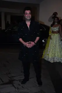 Varun Sharma clicked at the Manish Malhotra's Diwali Party 
