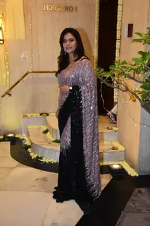 Kajol clicked at the Manish Malhotra's Diwali Party 