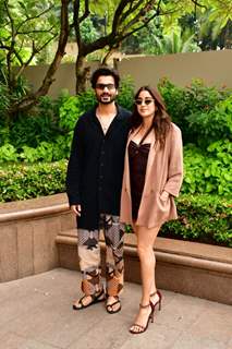 Janhvi Kapoor and Sunny Kaushal spotted promoting their upcoming film Mili at Taj Lends End in Bandra