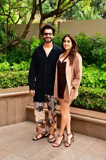 Janhvi Kapoor and Sunny Kaushal spotted promoting their upcoming film Mili at Taj Lends End in Bandra