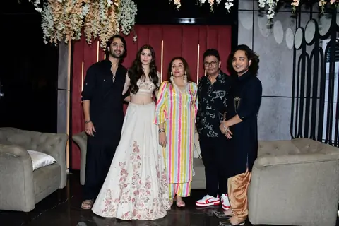 Shaheer Sheikh and Zahrah S Khan spotted promoting song Main Tenu Chadh Jaungi 