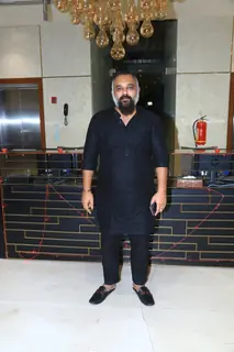 Luv Ranjan spotted at Double XL screening at T-Series office in Andheri 