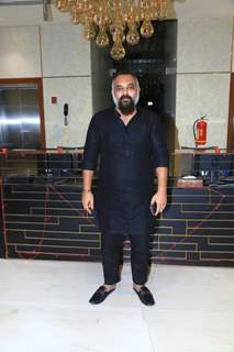 Luv Ranjan spotted at Double XL screening at T-Series office in Andheri 
