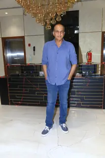 Anubhav Sinha spotted at Double XL screening at T-Series office in Andheri 