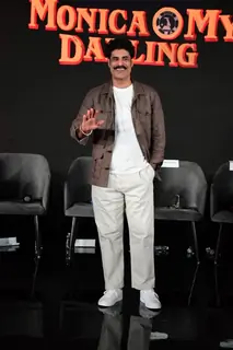 Sikandar Khersnapped at Monica O My Darling trailer launch at JW Marriott in Juhu