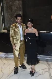 Karan Kundrra, Tejasswi Prakash attend Ankita Lokhande's Halloween bash