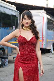 Nora Fatehi spotted on the set of Jhalak Dikhhla Jaa 10 