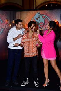 Katrina Kaif, Siddhant Chaturvedi celebrate Ishaan Khatter’s Birthday while Phone Bhoot promotions