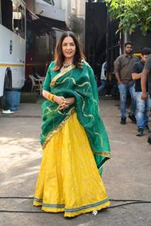 Neena Gupta spotted promoting upcoming film Uunchai