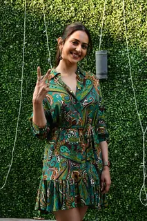 Rakul Preet Singh spotted in Juhu