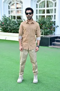 Rajkummar Rao spotted promoting  film ‘Monica O My Darling’ at Taj Lands End