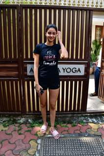 Ananya Panday spotted in the city 