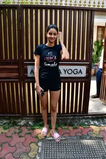Ananya Panday spotted in the city 