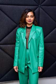 Radhika Apte spotted promoting her upcoming film Monica O My Darling 