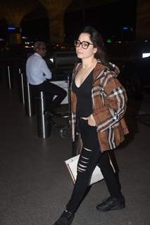 Tamannaah Bhatia spotted at the Mumbai airport