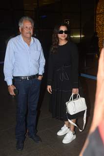 Parineeti Chopra spotted at the Mumbai airport
