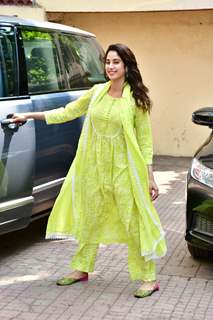 Janhvi Kapoor spotted at gym 