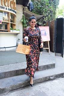 Nimrat Kaur spotted in Bandra